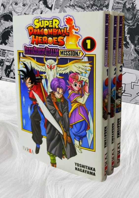 Super Dragon Ball Heroes: Dark Demon Realm Mission! (Colección Serie Completa - 3 Tomos) | Ivrea Argentina