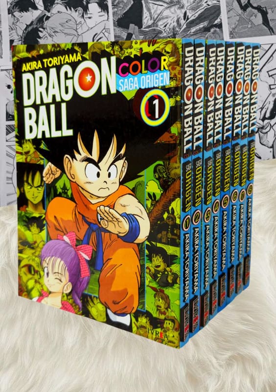 Dragon Ball Color: Saga Origen (Colección Serie Completa - 8 Tomos) | Ivrea Argentina