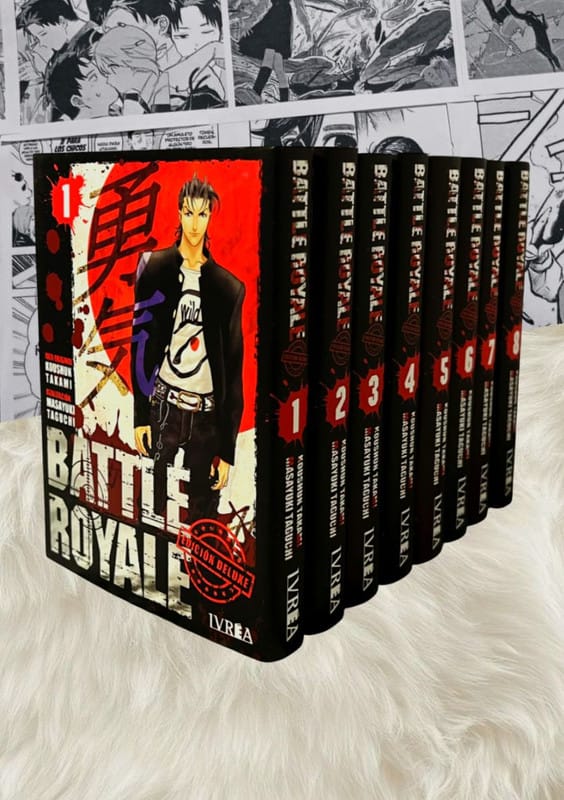 Battle Royale Edición Deluxe (Colección Serie Completa - 8 Tomos) | Ivrea Argentina