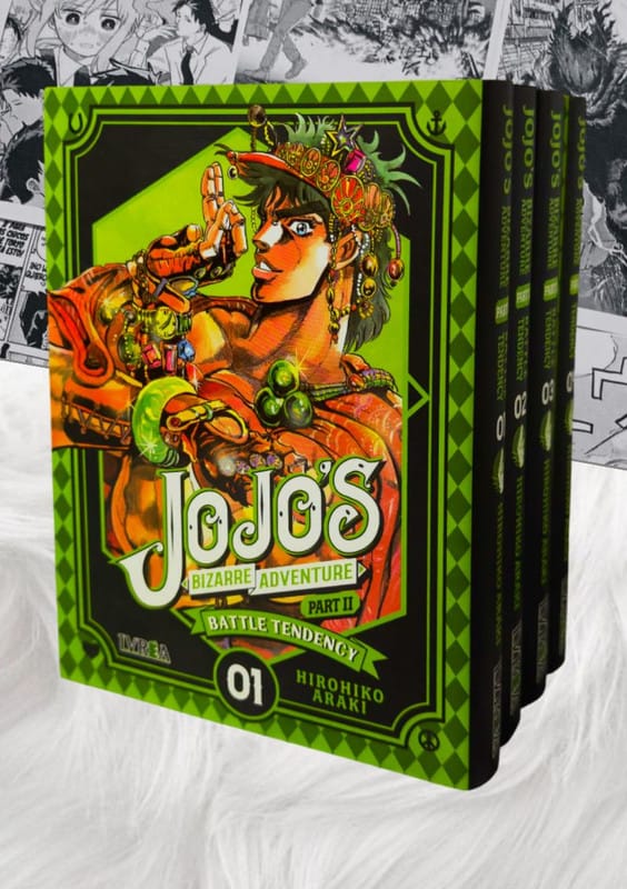 Jojo'S Bizarre Adventure Part Ii: Battle Tendency (Colección Serie Completa - 4 Tomos) | Ivrea Argentina
