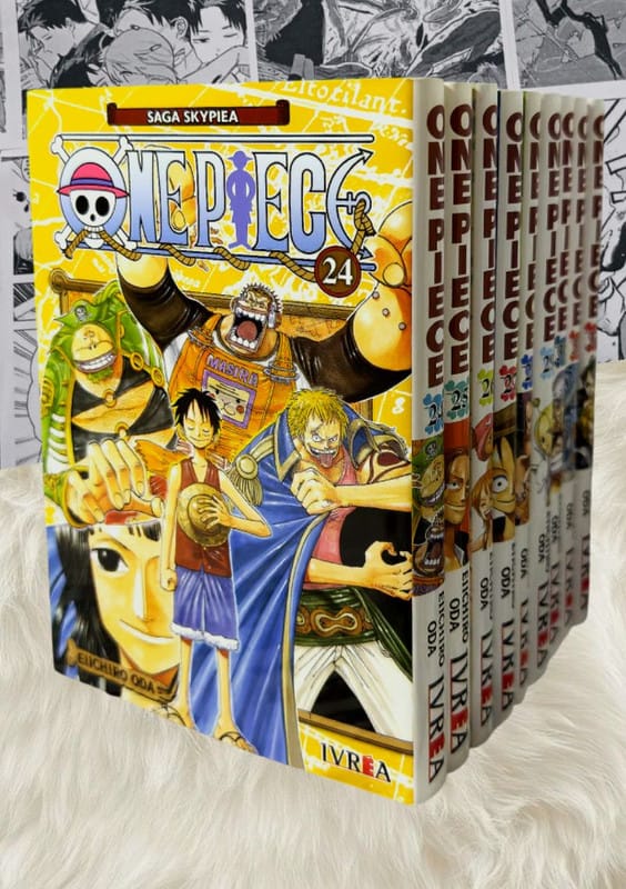 One Piece (Colección 03° Arco Completa - Skypiea - 9 Tomos) | Ivrea Argentina