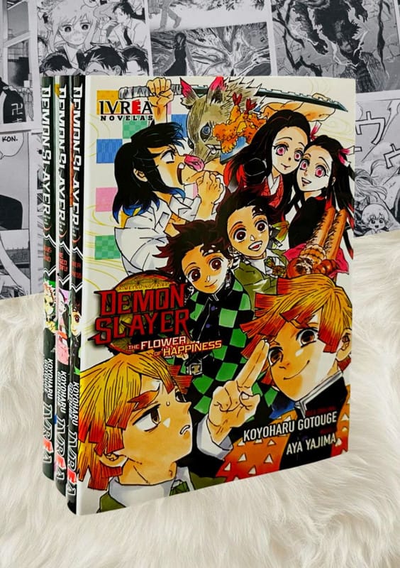 Demon Slayer - Kimetsu No Yaiba (Colección Novelas Completa  - 3 Tomos) | Ivrea Argentina