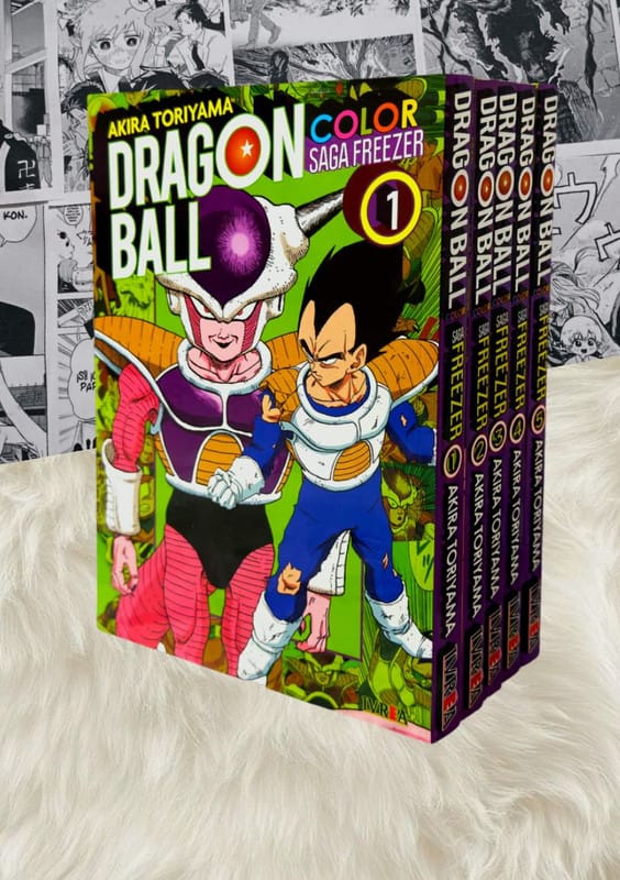 Dragon Ball Color: Saga Freezer (Colección Serie Completa - 5 Tomos) | Ivrea Argentina
