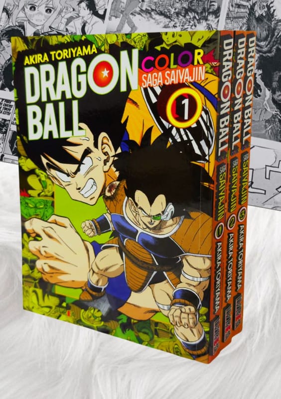 Dragon Ball Color: Saga Saiyajin (Colección Serie Completa - 3 Tomos) | Ivrea Argentina