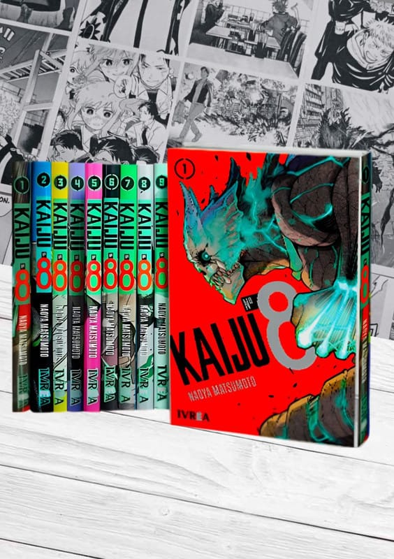 4-4.jpg Kaiju Nº 8 - Colección Serie Completa 01 Al 16 | Ivrea Argentina