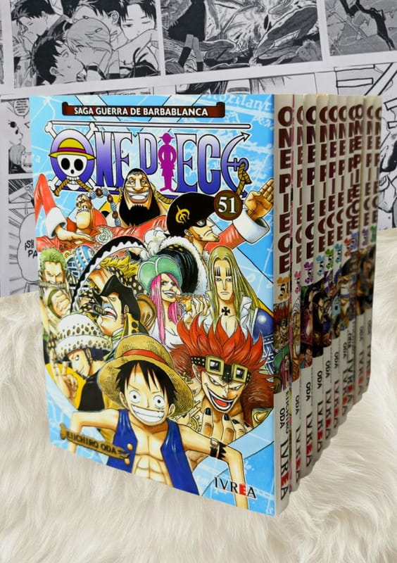 One Piece (Colección 06° Arco Completa - Guerra De Barbablanca - 10 Tomos) | Ivrea Argentina