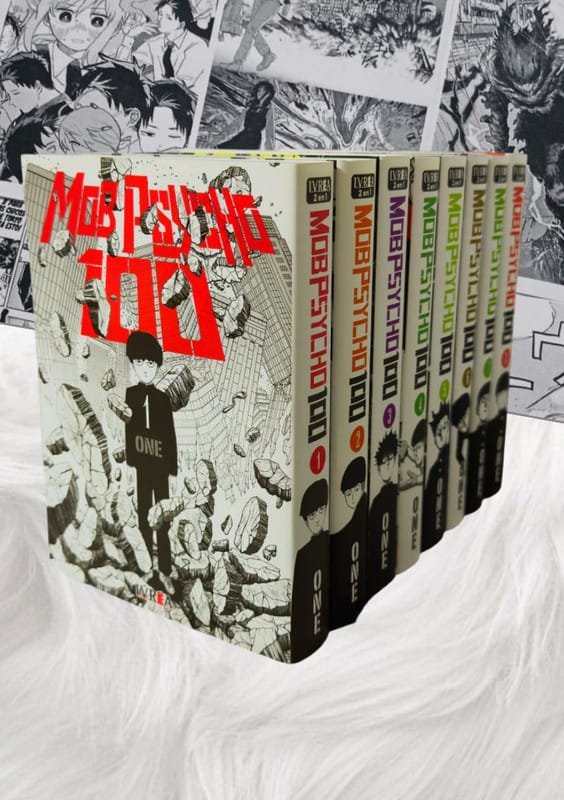 Mob Psycho 100 (Colección Serie Completa - 8 Tomos) | Ivrea Argentina