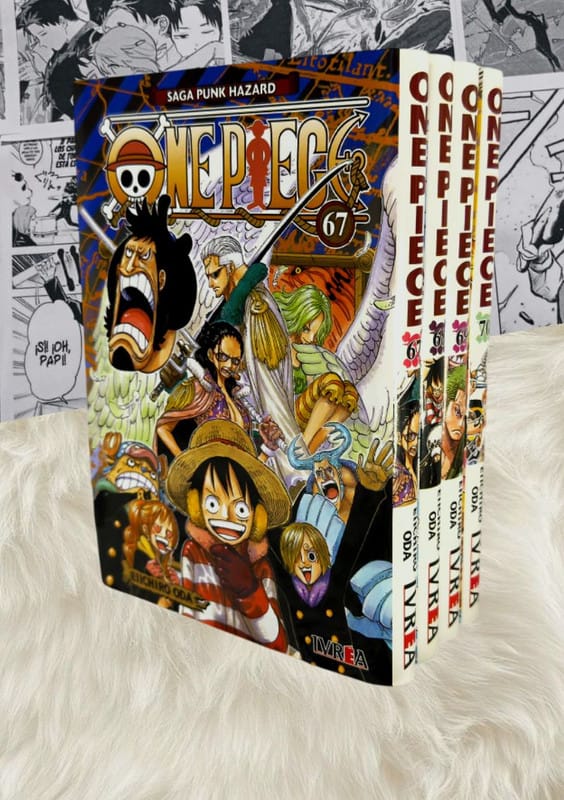 One Piece (Colección 08° Arco Completa - Punk Hazard - 4 Tomos) | Ivrea Argentina