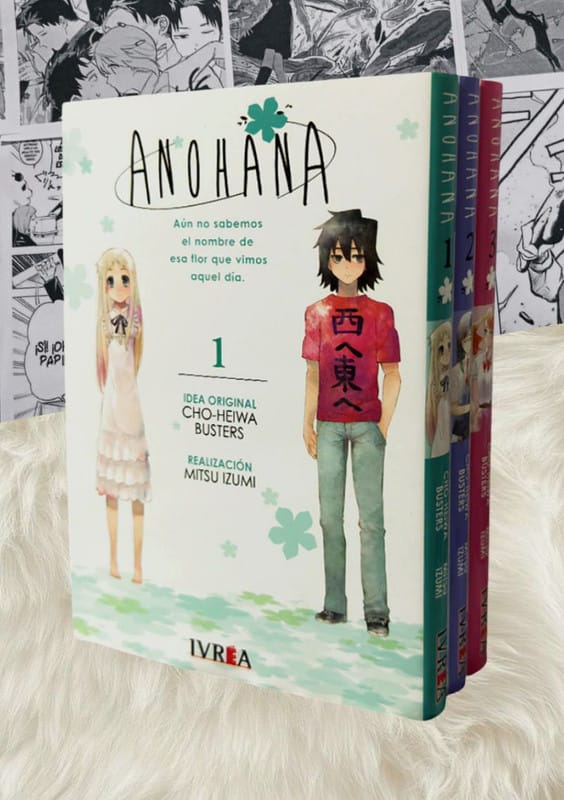 Anohana (Colección Serie Completa - 3 Tomos) | Ivrea Argentina