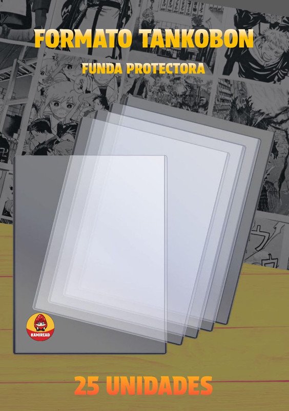 2.jpg Funda protectora para mangas (Tankobon) x 25 unidades