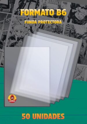 Funda protectora para mangas (B6) x 50 unidades