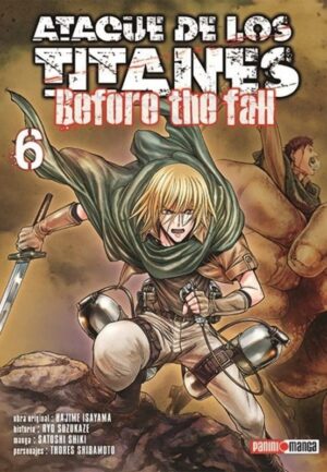 Ataque de los Titanes Before the Fall 06 | Panini México