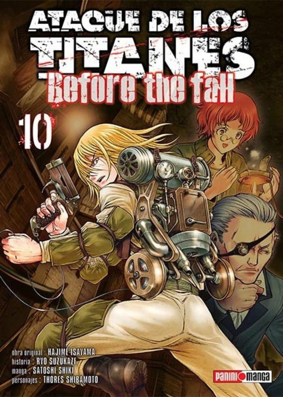 Ataque de los Titanes Before the Fall 10 | Panini México