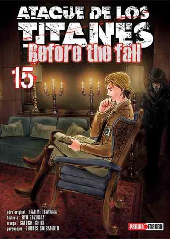 Ataque de los Titanes Before the Fall 15 | Panini México