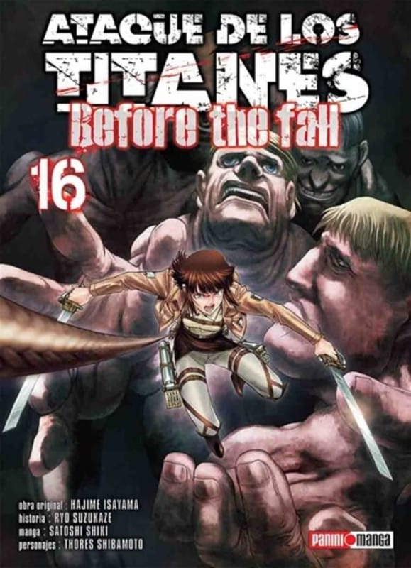 Ataque de los Titanes Before the Fall 16 | Panini México