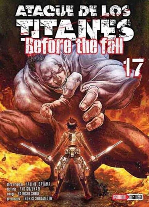 Ataque de los Titanes Before the Fall 17 | Panini México