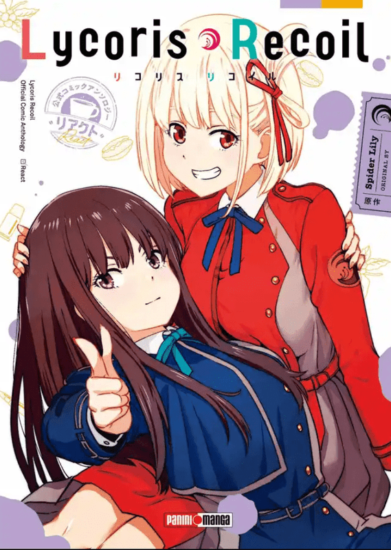Lycoris-Recoil-Anthology-React.png Lycoris Recoil Anthology React | Panini México