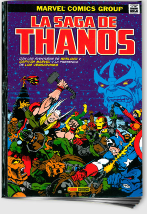MARVEL GOLD LA SAGA DE THANOS