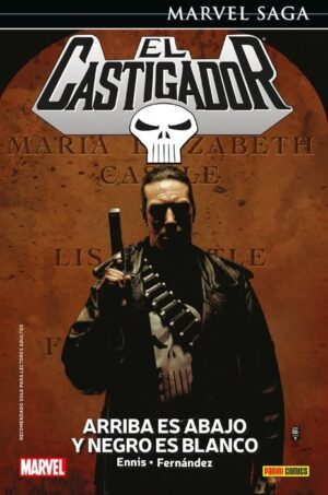 MARVEL SAGA EL CASTIGADOR 5.ARRIBA ES AB | Panini México