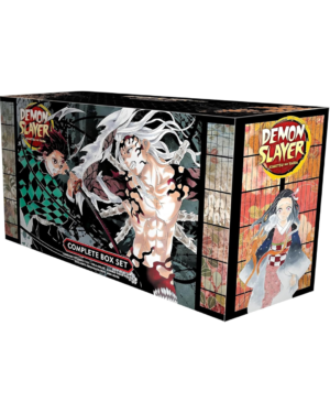 Demon Slayer: Kimetsu no Yaiba Box Set: Colección Completa tomos 1-23 (en Inglés)