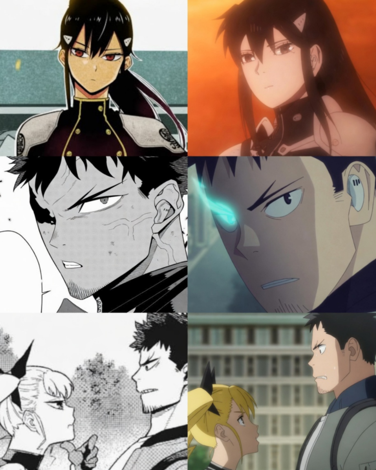 Kaiju No. 8 anime vs manga