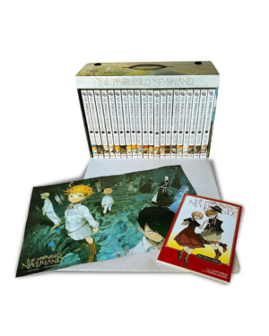 The Promised Neverland Box Set: Colección Completa tomos 1-20 - Premium (en Inglés)