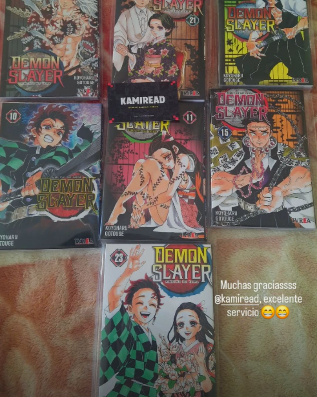 Kamiread mangas originales