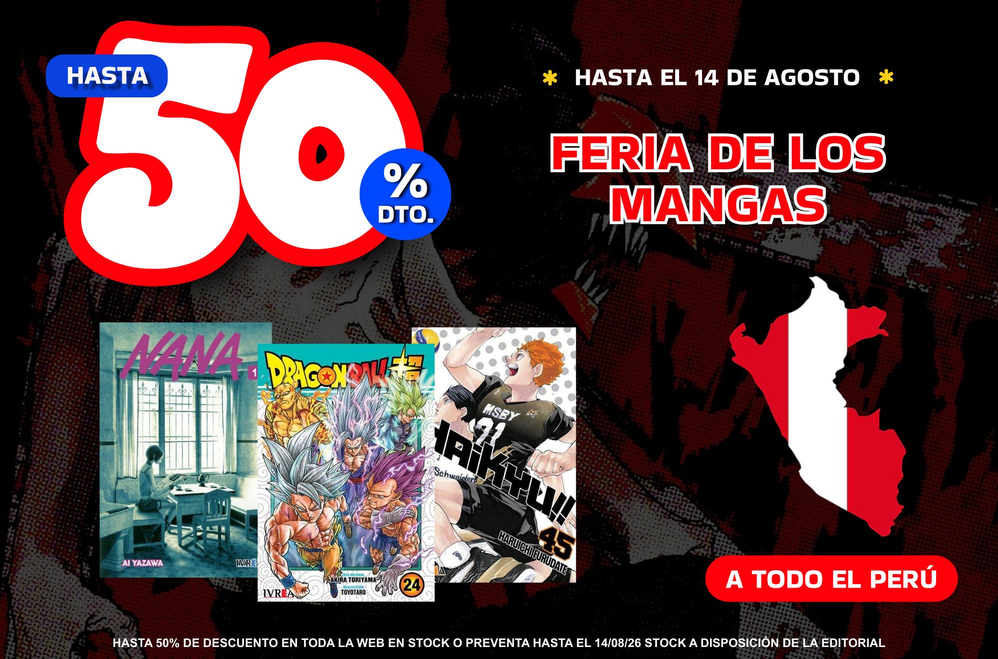 Oferta de manga gratis