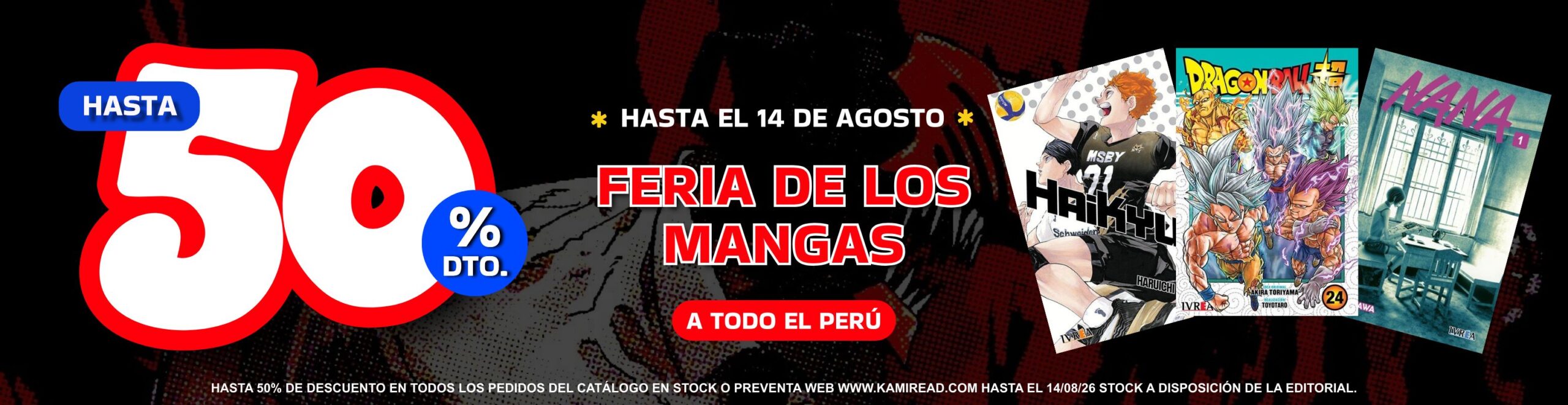 Oferta de manga gratis