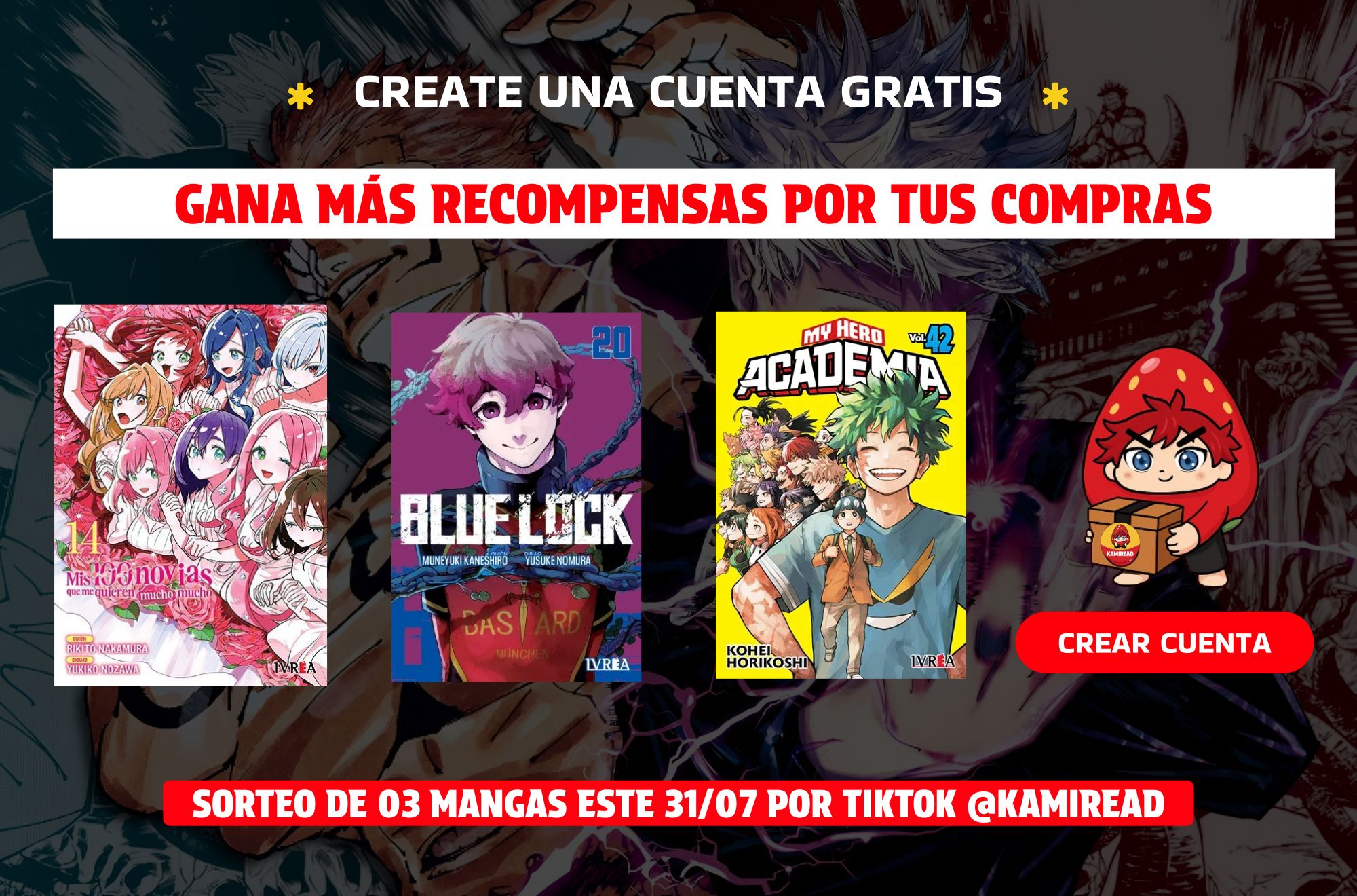 Oferta de manga gratis