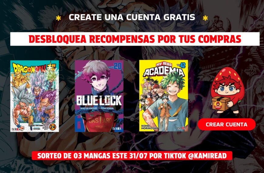 puedes obtener 3 mangas gratis por tu compra