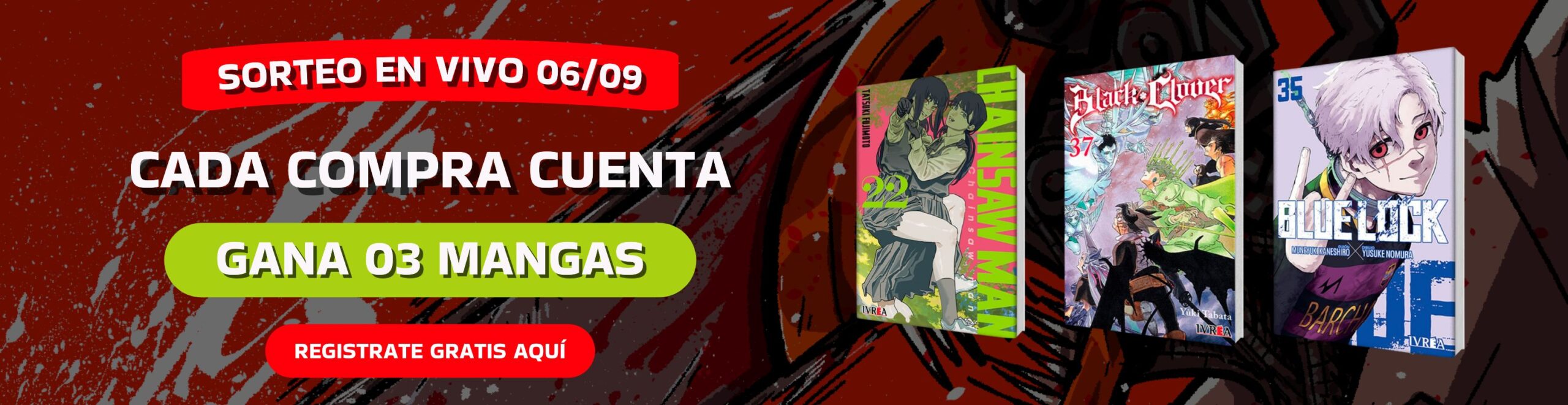 Oferta de manga gratis