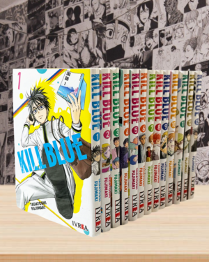 Kill-Blue-Coleccion-Completa.png Kill Blue Colección Completa 13 Tomos | Ivrea Argentina