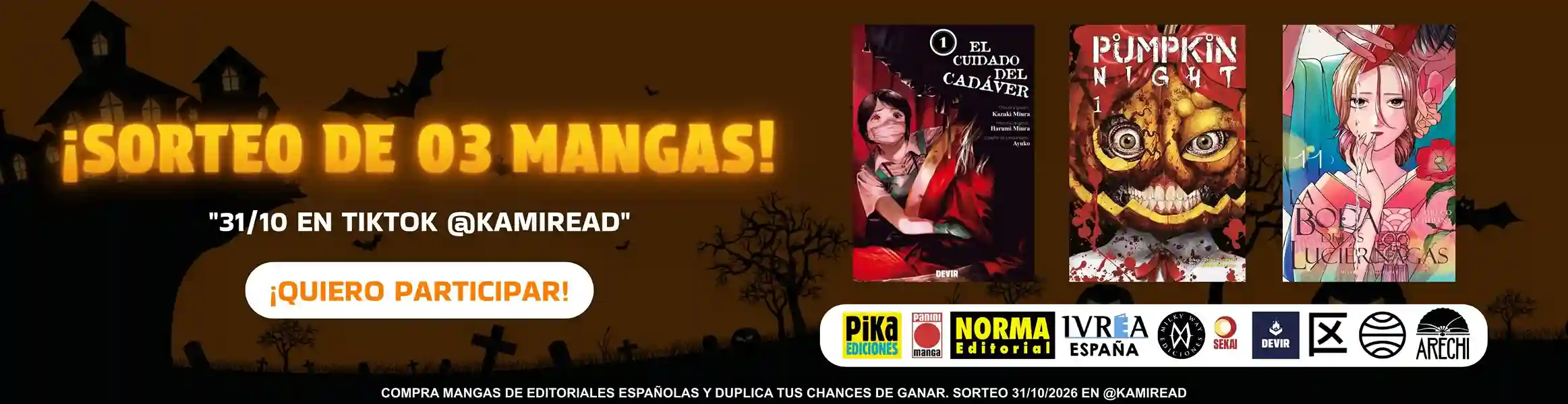 Oferta de manga gratis